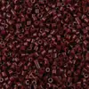 Cuentas de Vidrio Sólido Tubulares de 3 mm de Color Sólido, Tubo Corto de Color Mixto Materiales para Hacer Joyería DIY, Cuentas de Tubo Corto de 450 g/Bolsa