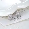Fone de Ouvido Bluetooth Sem Fio Coração Pétala Doce e Fresco Fivela de Orelha Feminina Fivela de Diamante Destacável Joia de Moda Decorativa