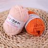 Hilo de Algodón Leche de 4 Hebras Hilo para Muñecas Hilo Coreano para Bebé Lana para Bebé Hilo de Crochet Hilo para Tejido a Mano Venta al por Mayor