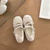 Zapatos Mary Jane con Plataforma y Lazo para Mujer 2026 Otoño Estilo Dulce Francés Versátiles Suela Suave Cómodos Planos de Corte Bajo