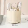 Portalápices giratorio de gran capacidad para escritorio, oficina, estudiantes, simple y lindo, caja de almacenamiento de cosméticos de escritorio, porta pinceles, caja para bolígrafos