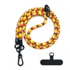Goma para cordón de teléfono móvil de 10 mm de grosor, cuerda ajustable en diagonal, clip para teléfono móvil, cordón anti-pérdida, cordón para cuello