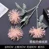Serie de Flores de Tira Color Champán Seda Artificial de Boda Niebla Phalaenopsis Arco de Salón de Bodas Ramo de Decoración Falsa Dropshipping