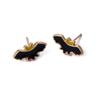 Aretes de serie de Halloween al por mayor del fabricante, aterradores y divertidos, fantasma, murciélago, araña, aretes de calavera