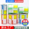 Estante de cartón Cobre etiqueta de precio para distribuidor Super farmacia papel para etiquetas 95 38 etiqueta de precio de producto de farmacia Cobre precio marca