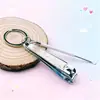 Chaveiro Criativo Fofo Urso de Manteiga Conjunto de Cortador de Unhas Limpador de Ouvido Desenho Animado Melhor Amigo Casal Pingente de Chaveiro