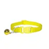 Collar para Mascotas Collar para Gato Polipropileno Colorido Anillo de Cuello con Cascabel Hebilla de Seguridad Ajustable Múltiples Colores Disponibles Universal para Gato Perro