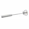 Batidor de Huevos Acero Inoxidable Manual Semi-Automático Casero Portátil Batidor para Batir Crema Cocina Horneado Huevos Mayoreo
