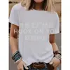 [Camiseta de algodón talla europea] 2025 Nueva Camiseta de Manga Corta con Estampado Estilo Europeo y Americano Cuello Redondo Pullover para Hombre y Mujer