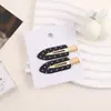 Ins clip para el pelo de lunares estilo coreano de una palabra flequillo frente fijador de maquillaje clip para el pelo sin marcas pelo suelto lateral pinza de pico de pato