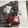 Bolsos de Mujer de Moda Populares para Otoño e Invierno 2026, Bolso Cruzado Casual Versátil, Bolso de Mano Estilo Coreano, Bolso Cubo