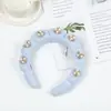 Amazon Juego de Diadema y Muñequeras para Lavarse la Cara Venta Caliente Cabeza de Calavera Superior Trenza de Esponja Combinación de Diadema de Nube Accesorios para el Cabello