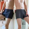 Pantalones de hombre talla extra de Algodón a Cuadros Rayados Arlo Sueltos Transpirables Calzoncillos Plus Gordos Ropa de Dormir para Casa Boxer Ropa Interior para Hombre