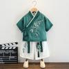 Hanfu infantil para niños verano nuevo estilo chino retro antiguo traje Tang para niños verano mejorado ropa de actuación para el Festival del Medio Otoño