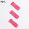 Conjunto de 3 piezas [Combinación transfronteriza] Hebilla de extensión elástica de acero inoxidable de tres filas y dos hebillas, hebilla de extensión elástica, hebilla trasera