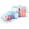 Bolsa de Cosméticos de PVC Engrosado Estilo K Gran Capacidad Bolsa de Cosméticos de Viaje Impermeable a Prueba de Polvo Neceser Cosméticos Bolsa de Cosméticos