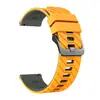 Adecuado para Samsung/Huawei/Xiaomi Watch Series Correa Deportiva de Silicona Bicolor Sarga 22mm Universal