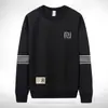 Moletom masculino 2025 outono estilo americano solto manga longa gola redonda esportivo espesso pullover jaqueta moderna peso pesado