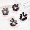 Accesorios para el cabello de niños lindo lindo clip para el cabello con orejas de conejo niñas clip de pico de pato niña pequeña bolsa completa clip para el cabello de tela al por mayor