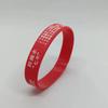 Pulsera de silicona para estudiantes de primaria y secundaria de verano siete, no ahogamiento, pulsera de mano de advertencia de prevención, educación de seguridad en el campus, publicidad