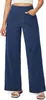 [Fábrica de Mezclilla Personalizada Odm] Pantalones Vaqueros Casuales Sueltos Estampados con Parches de Trabajo para Mujer Xintang Personalizados