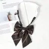 Accesorios para Camisa Rayas Rojas Estilo Estudiante Japonés Estilo Preppy Jk Lazos Lazos Femeninos Uniforme de Marinero Uniforme Académico Lazos