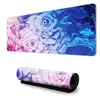Mouse Pad Abstrato Arco-Íris Exclusivo Transfronteiriço, Pad Estendido Extra Grande para Teclado de Computador de Jogos E-Sports, Pad Antiderrapante para Mesa de Estudo