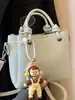 Bolso Pequeño de Aspecto Elevado, Moderno y Elegante para Mujer 2025 Nuevo Bolso Cruzado de Verano, Bolso de Mano Exquisito, Bolso Tipo Cubo