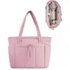 Bolsa de Viagem Acolchoada Pronta, Bolsa de Bagagem da Moda de Grande Capacidade, Bolsa para Esportes e Fitness com Necessaire, Bolsa para Passar a Noite, Bolsa de Ombro