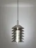 Lámpara de Pared Minimalista de Diseñador Postmoderna de Múltiples Capas Candelabro para Sala de Estar Gabinete de TV Pasillo Pasillo Luz de Dormitorio Mesita de Noche Candelabro
