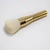 En stock Tubo Completamente de Aluminio KK Brocha de Maquillaje Sola Brocha para Polvo Suelto Brocha para Polvo Fijador/Rubor Brocha Hongo Base Cuadrada