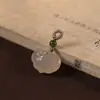 Colgante de Ágata Calcedonia Blanca Pulsera de Hilo de Cuentas Pequeñas Accesorios para Joyería DIY Accesorios de Cuentas Pequeñas Productos Semi-Terminados