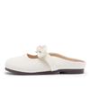 Meias Pantufas para Mulheres, Novo Estilo de Verão para Uso Externo, Sapatos Meio Cobertos no Dedo do Pé Estilo Fada, Sandálias de Laço com Solado Macio para Sair