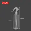 Frasco Spray Transparente 150/500ml PET Tipo Gatilho Pistola de Mouse Borrifador Pequeno Frasco Spray Névoa Fina de Álcool Frasco Vazio Cosmético
