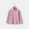 Camiseta Base de Algodón Lycra para Niñas Top de Otoño e Invierno para Bebé Ropa Interior Cálida a Prueba de Viento para Niños Ropa de Otoño sin Costuras de Cuello Alto