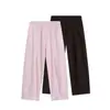 Ropa de Mujer Transfronteriza 2026 Moda Estilo Europeo y Americano Versátil Casual Simple Cintura Elástica Pantalones Rectos Sueltos para Mujer F526055