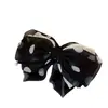 Pinza para coleta de lazo de cinta de lunares estilo coreano para mujer, nuevo accesorio para el cabello de pinza de garra de alta gama de moda con colores contrastantes