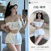 Pijama de perro Yugui, linda chica japonesa suave, lencería sexy, traje de pasión caliente, generación de cabello 2456