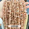 Productos semiacabados de grava de cristal mult material natural, grava irregular con agujero pasante para pulseras, collares, pendientes y accesorios para ensartar cuentas