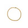 Pulsera de Cadena Cubana para Hombre Acero Inoxidable Cadena Simple Lisa Joyería Joyería de Mano Accesorios DIY Material Acero de Titanio Tobillera