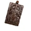 Madera de Azufaifo Natural Madera de Azufaifo Yuhua Marca Guan Gong Dios de la Riqueza Órdenes Guan Di Shengjun para Llevar Marca Colgantes para Coche