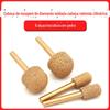 6 Handle Brased Diamond Grinding Head Jade Peel Alloy Grinding Head Areia Grossa Areia Fina Pedra Escultura Cilindro de Cabeça Redonda