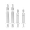 Tubo de agulha transparente para luz de água de 5ml e 10ml, material de revestimento cosmético, agulha para máscara de luz de água