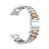 Adequado para Pulseiras de Apple Watch e Huawei, Pulseira de Aço Sólido Universal de Três Peças, Pulseira de Relógio iWatch, Samsung Watch7