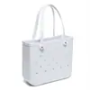 Bolsa de praia com furos em EVA portátil à prova d'água para viagem feminina lavável esportes areia piscina bolsa de praia atacado