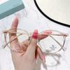 TR8912 Montura redonda pequeña de moda coreana TR90, espejo plano liviano para hombres y mujeres, montura de gafas para teléfono móvil retro anti-luz azul