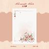 Serie [Rosa Romántico] Notas Retro Originales Alto Valor de Color Planificador Notas Sin Tapa 50 Notas Avanzadas