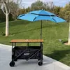 Carrinho de banca elevado, elevatório, com altura ajustável, van de camping, veículo de acampamento, food truck, feira noturna, banca de parque, carrinho pequeno