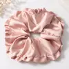 Pañuelo Cuadrado Vintage Rayas Anillo para el Cabello Intestino Grueso Estilo Coreano Celebridad de Internet para Mujer Anillo para el Cabello Anillo para el Cabello de Tendón de Goma Cinta para la Cabeza con Sentido Avanzado Adorno para Cola de Caballo