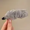 Pinza de Plátano Elegante de Malla Plisada Estilo Coreano para Cola de Caballo Alta 2025 Nueva Horquilla para Mujeres para Mostrar Volumen del Cabello en la Parte Posterior de la Cabeza Pinza de Giro